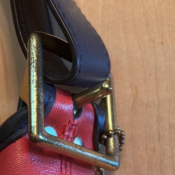 Coach Rugby Legacy Leather Colour Block Bag - Picture 14 of 16